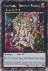 Stellarknight Constellar Diamond - RA04-EN241 - Platinum Secret Rare - 1st Edition